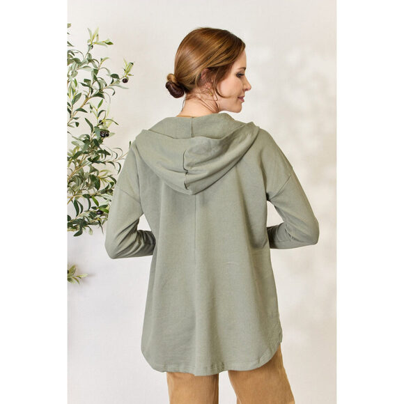 Culture Code Half Button Hoodie - Picture 11 of 14